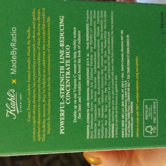 NIB Kiehl's Powerful Strength, Line Reducing, Concentrate - Picture 3 of 4